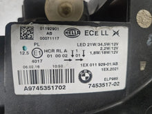 Load image into Gallery viewer, This image shows the left-side LED headlight for the BMW 1 Series F20 and F21 LCI (facelift) models, featuring OEM genuine quality with part number 7453517. This used original headlamp is engineered for a precise fit, delivering bright and efficient LED illumination along with the premium styling and performance expected from BMW's facelifted 1 Series.