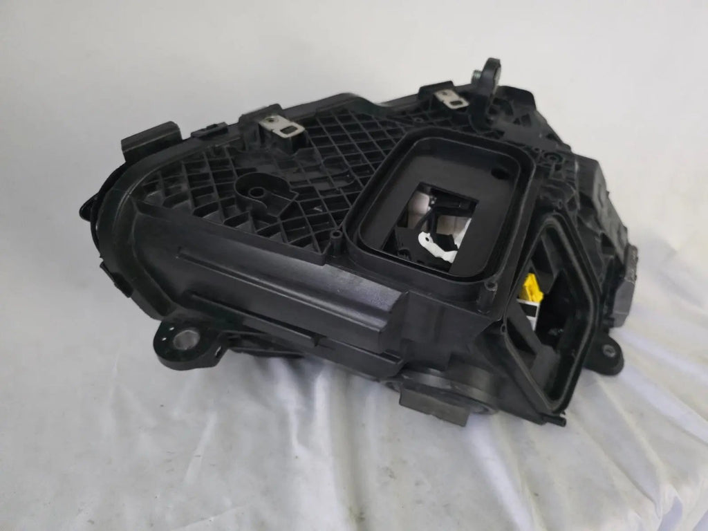 This image features the left-side Multibeam LED headlight for the Mercedes-Benz C-Class W205 Facelift (FL) model, with OEM genuine quality and part number A2059061506. This used original headlamp is designed for a perfect fit on the facelifted W205, delivering advanced Multibeam LED technology for precise, adaptive lighting and optimal driving visibility