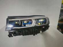 Load image into Gallery viewer, This image features the left-side Laser headlight for the BMW 7 Series G11 LCI and G12 LCI models, with OEM genuine quality and part number 9450229. Specifically designed for the facelifted (LCI) versions of the G11 and G12, this used original headlamp offers cutting-edge BMW Laserlight technology, precision fitment, and exceptional nighttime visibility, perfectly aligning with the luxury and performance of the 7 Series