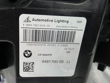 Load image into Gallery viewer, This image displays the right-side Laser headlight for BMW models X5 G05, X5 M F95, X6 G06, and X6 M F96, featuring OEM genuine quality with part number 9481790. This used original headlamp is designed for a precise factory fit and delivers advanced BMW Laserlight technology, ensuring superior illumination, modern styling, and high-performance visibility for these premium SUV models.