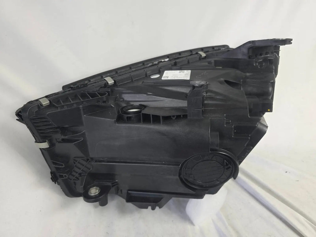 This image showcases the OEM genuine DIGITAL LIGHT headlights for the Mercedes-Benz E-Class W214, available for both right and left sides with part numbers A2149066102 (right) and A2149066202 (left). These advanced headlamps are original Mercedes-Benz components designed for the W214 model, offering cutting-edge DIGITAL LIGHT technology that enhances driving safety and precision lighting. The headlights are used but maintain high-quality OEM standards and are ideal replacements for the corresponding side.