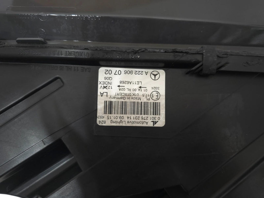 🍒 Mercedes-Benz S-Class W222 LED Intelligent Light LEFT OEM GENUINE A2229060702